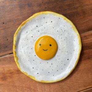 poached egg magnet