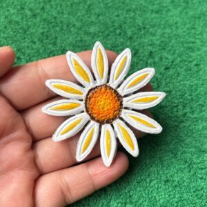 daisy flower magnet