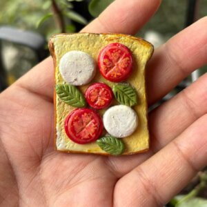 veggie sandwich magnet
